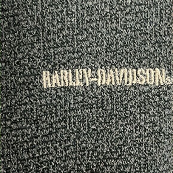 Harley-Davidson Crewneck Sweatshirt Made in USA VTG Embroidered Front Logo - Picture 2 of 8